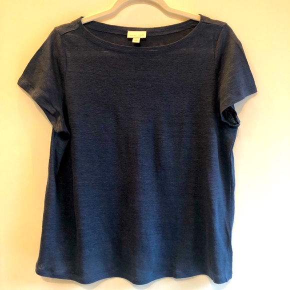 J. Jill Tops - Love Linen J Jill 100% linen tee shirt. Size petite small. EUC soft comfortable